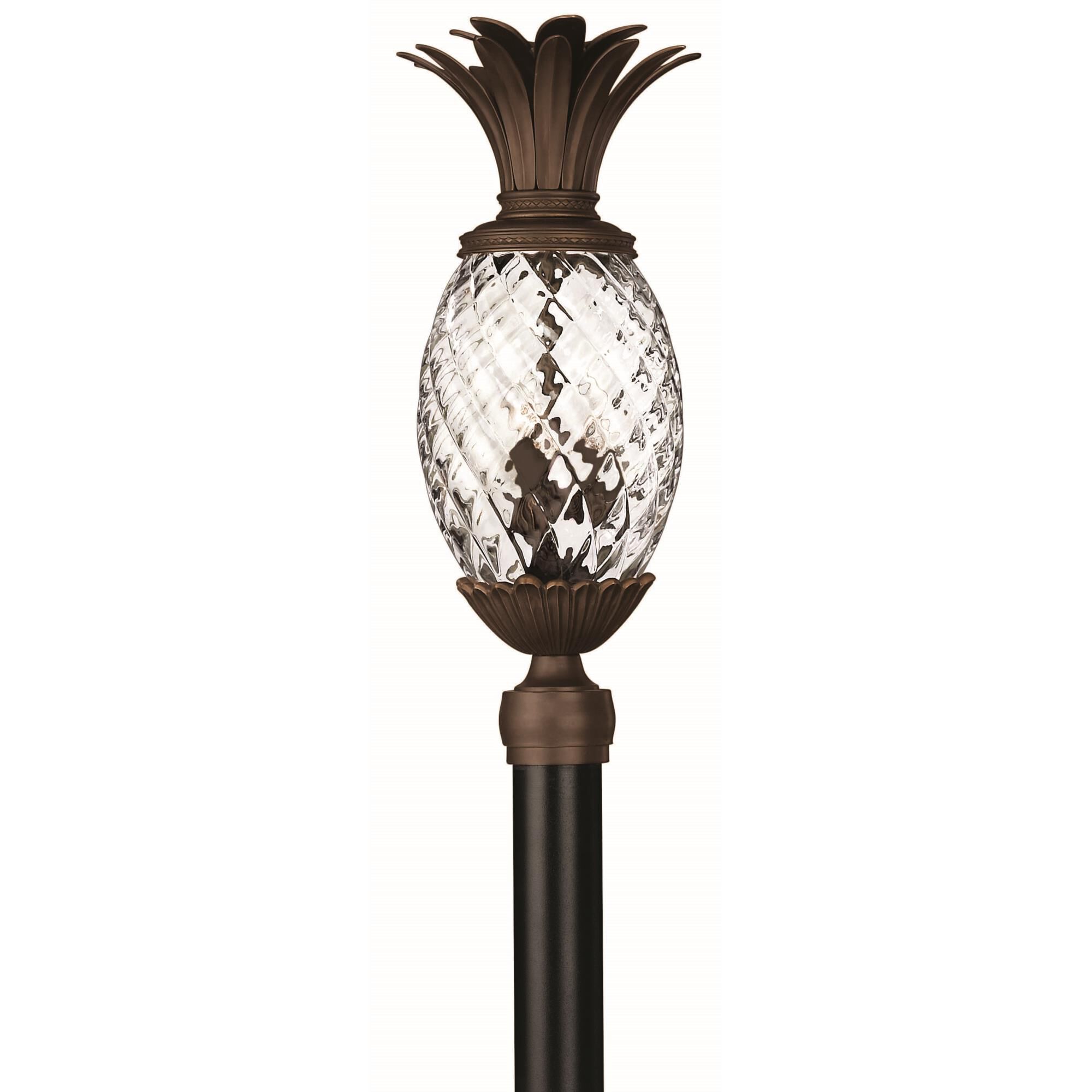 Plantation 25 Inch Tall 3 Light Outdoor Post Lamp by Hinkley Lighting
